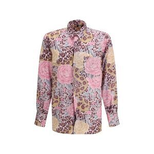 GCDS Multicolor Polyester Pattern Men's Shirt